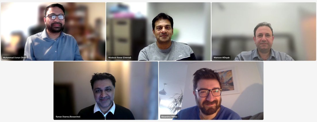 Muhammad Usman Ghori 🇵🇰🇬🇧🇦🇹🇪🇺 (@drusmanghori) on Twitter photo Congratulations 👏 to our PhD student <a href="/thisisraman/">Raman Sharma</a> for successfully defending his thesis. Thanks to Dr Anwar, Dr Al-Deyab, and Prof <a href="/alex_nikitas1/">Alexandros Nikitas</a>.
<a href="/Shahzad_Tweets/">Syed Shahzad Hasan</a> Barbara Conway <a href="/WeLoveResearch/">HudResearch</a> <a href="/HuddersfieldUni/">University of Huddersfield</a> 🎓🎉
#ProudSupervisor #GPpharmacist #Diabetes #AtrialFibrillation Congratulations 👏 to our PhD student <a href="/thisisraman/">Raman Sharma</a> for successfully defending his thesis. Thanks to Dr Anwar, Dr Al-Deyab, and Prof <a href="/alex_nikitas1/">Alexandros Nikitas</a>.
<a href="/Shahzad_Tweets/">Syed Shahzad Hasan</a> Barbara Conway <a href="/WeLoveResearch/">HudResearch</a> <a href="/HuddersfieldUni/">University of Huddersfield</a> 🎓🎉
#ProudSupervisor #GPpharmacist #Diabetes #AtrialFibrillation