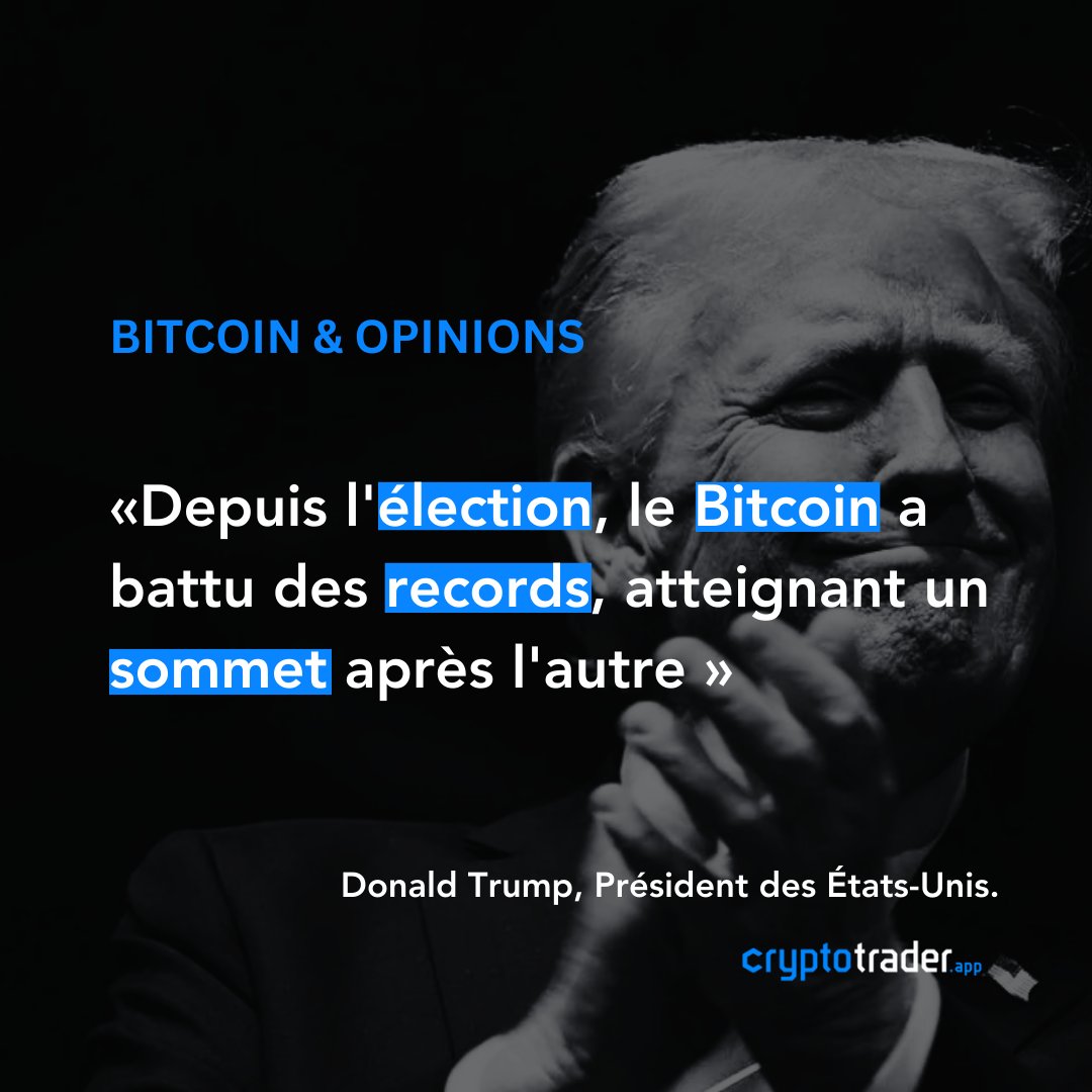 CryptoTrader.app (@cryptotraderoff) on Twitter photo 🇺🇸 Avec l'investiture de <a href="/realDonaldTrump/">Donald J. Trump</a> aujourd'hui, les cryptos pourraient entrer une nouvelle ère...😏
#Bitcoin #CryptoNews #Trump #Blockchain 🇺🇸 Avec l'investiture de <a href="/realDonaldTrump/">Donald J. Trump</a> aujourd'hui, les cryptos pourraient entrer une nouvelle ère...😏
#Bitcoin #CryptoNews #Trump #Blockchain