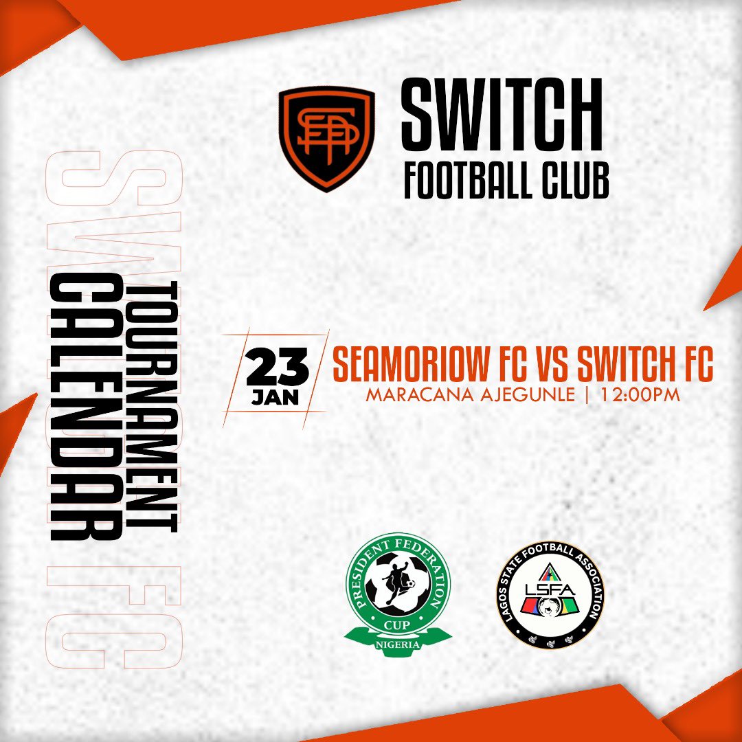 AwatownFC's tweet image. 🗞️ mark your calendars!
we are thrilled to announce our participation in the 24/25 president federation cup competition! our first match is set. 

stay tuned for updates, and let’s go all in for this victory. 

#SWITCHFC #federationcup #heretowin