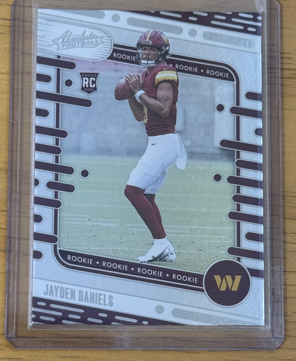 LukeTheDuke4009's tweet photo. Check out #2024Absolute #THFpro #JaydenDaniels #RookieCard #RC #Commanders #Mint #Card #Gem #Star https://t.co/qQvzFHtTYX #eBay via @eBay https://t.co/xISNhpSwcI
