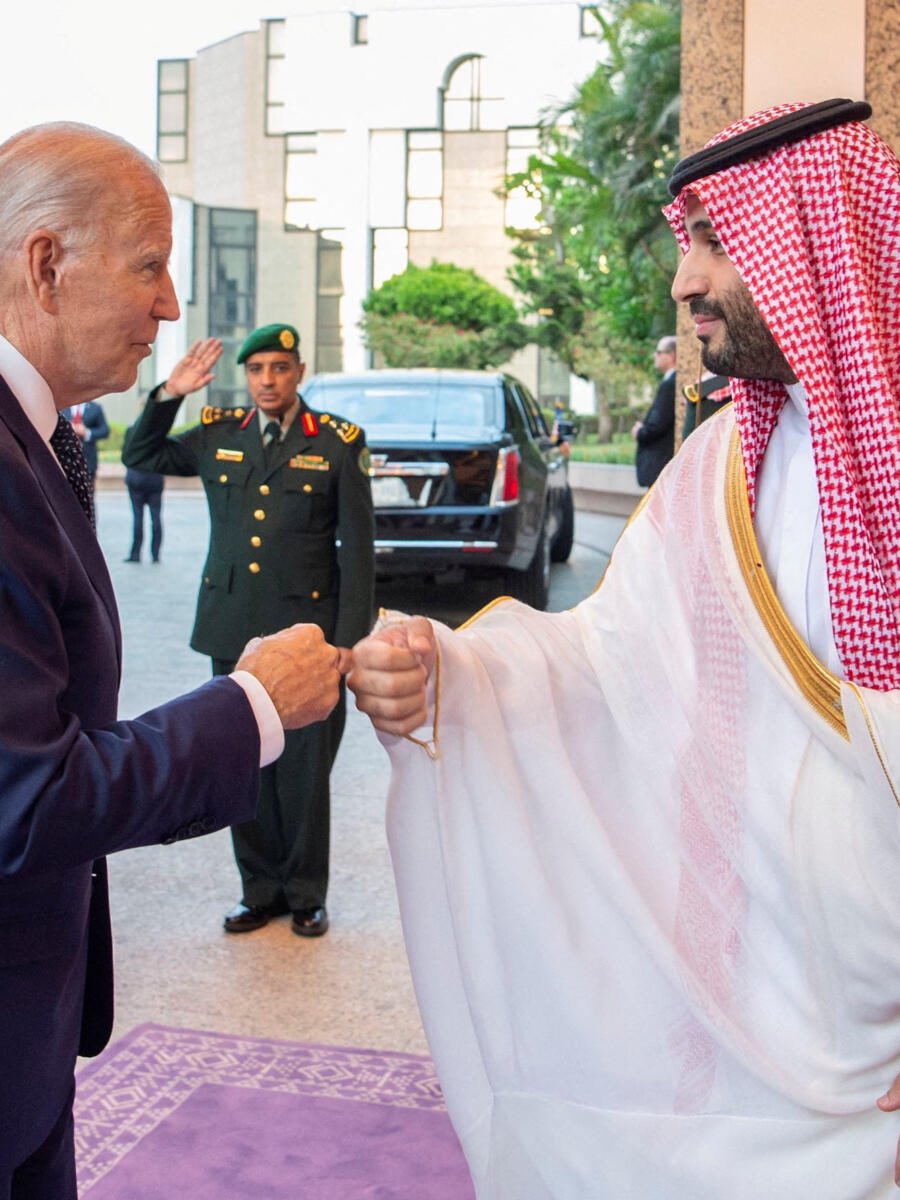 انتهت فترة رئاسة #بايدن الذي قال:
"سأجعل السعودية منبوذة" .

🔸 أثناء فترة رئاسته:

• فزنا بإستضافة اكسبو 2030
• فزنا باستضافة كأس العالم 2034
• استضفنا السوبر الايطالي والاسباني
• أعلى دولة في النمو
• نقود العالم في الطاقة
• نتوسّط بين الدول العظمى
• نعمل على مشروعنا