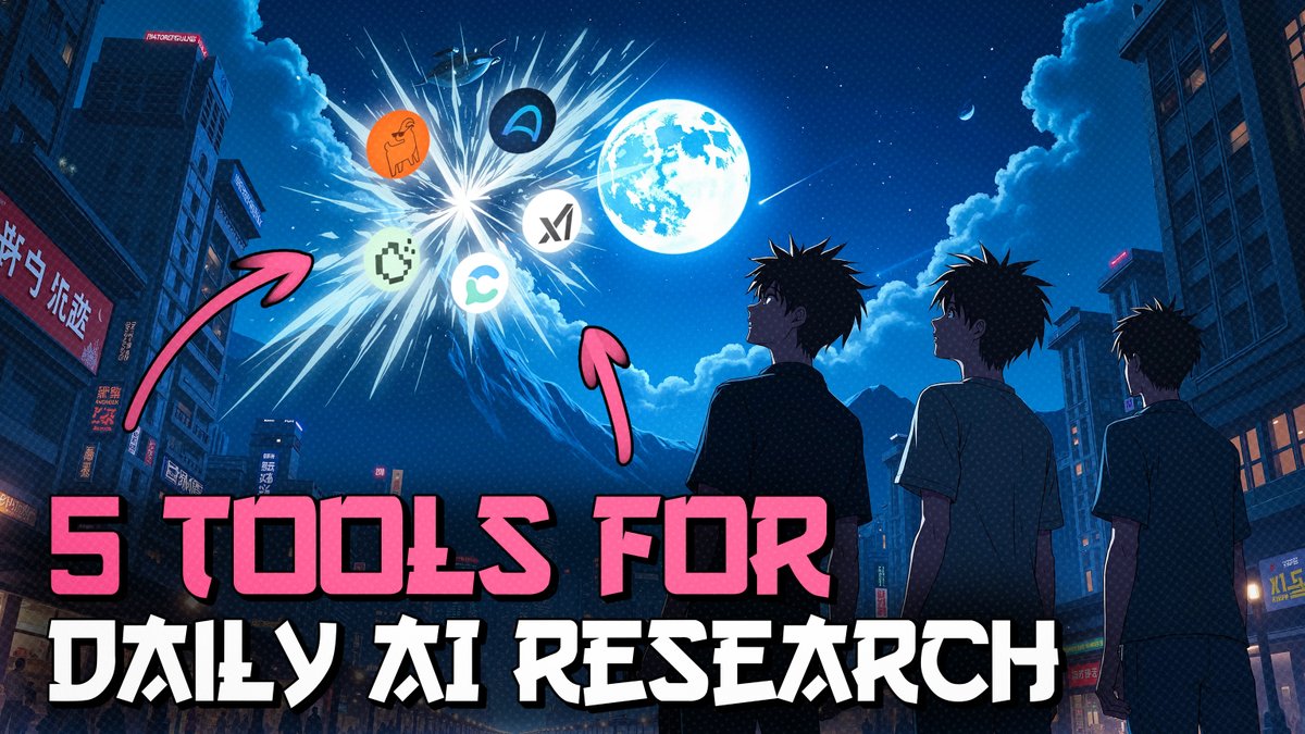 5 Tools You Need To Be Guru In Daily AI Research

By mastering professional these tools, it becomes irrelevant market's conditions or current situation in AI agents sector

Be in top of AI agents crowd ↓

1. Grok Research

Recently, Elon and X team implemented fully their own AI