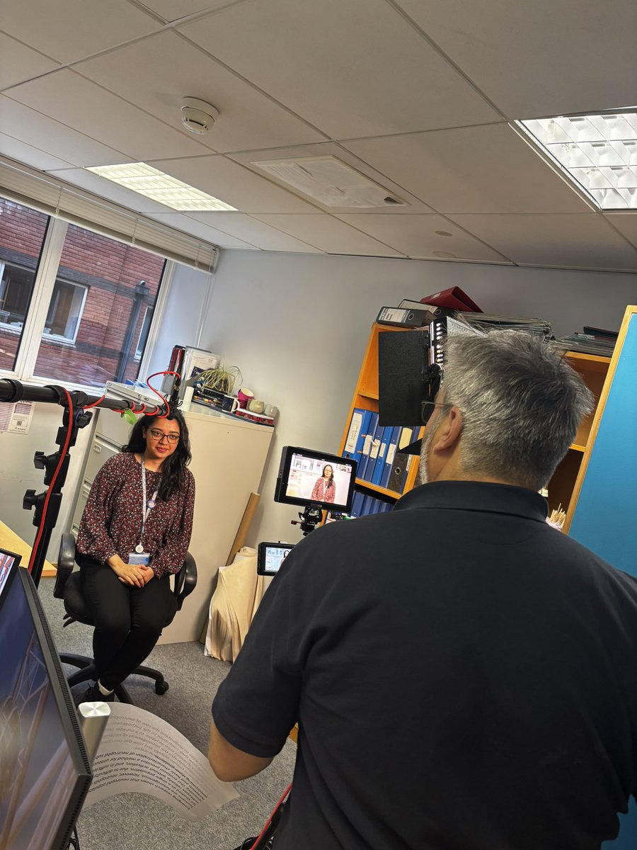 GinaLeisching's tweet image. Filming for @JoVEJournal today! A protocol for the isolation of #lowdensityneutrophils and #normaldensityneutrophils from whole blood!