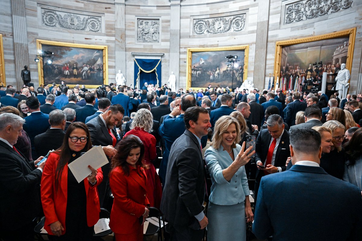 Dame Karen Pierce (@karenpierceuk) on Twitter photo Inauguration is a great American tradition, and it's an honour to see democracy at work.
Congratulations <a href="/realDonaldTrump/">Donald J. Trump</a>. The UK is proud to have the US as our closest ally and we look forward to working with you to keep our nations safer and more prosperous than ever. Inauguration is a great American tradition, and it's an honour to see democracy at work.
Congratulations <a href="/realDonaldTrump/">Donald J. Trump</a>. The UK is proud to have the US as our closest ally and we look forward to working with you to keep our nations safer and more prosperous than ever.