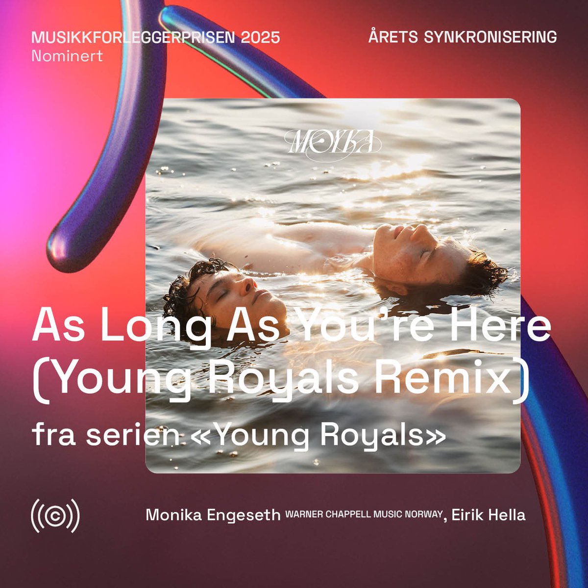 Thank you so much for the nominations, Musikkforeleggerprisen! What an absolute honour 🩷