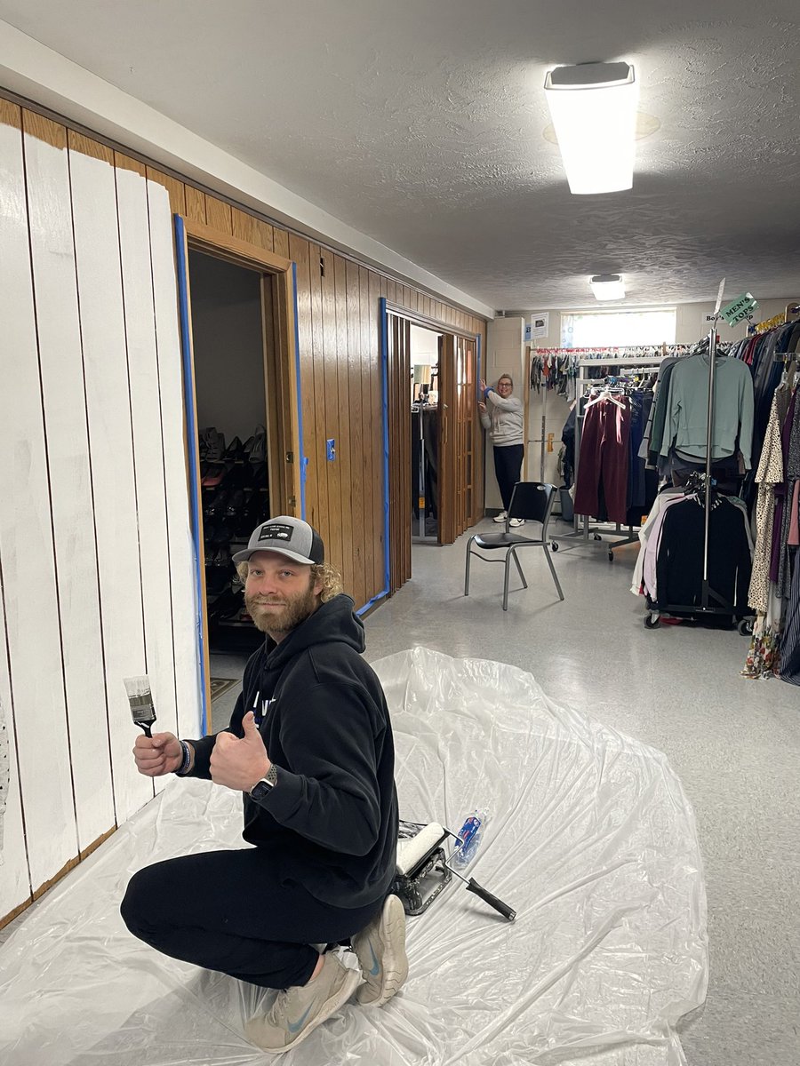 Helping out today at The Closet <a href="/GoBluejays1/">ASHLAND-GREENWOOD</a>