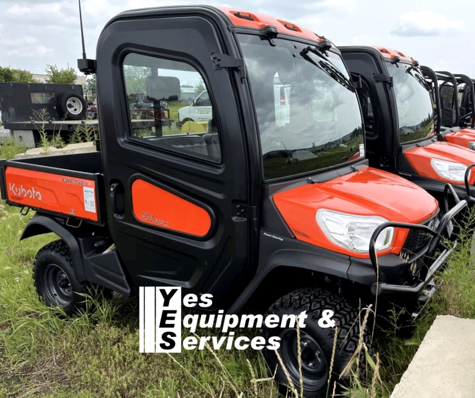 Bring on the bitter cold temperatures. Because you'll be nice and warm in this 2024 Kubota RTV-X1100C utility vehicle, featuring the industry's first factory-installed, climate-controlled Cab. Now that's what we call a hot buy! Learn more at bit.ly/49L6IlT.