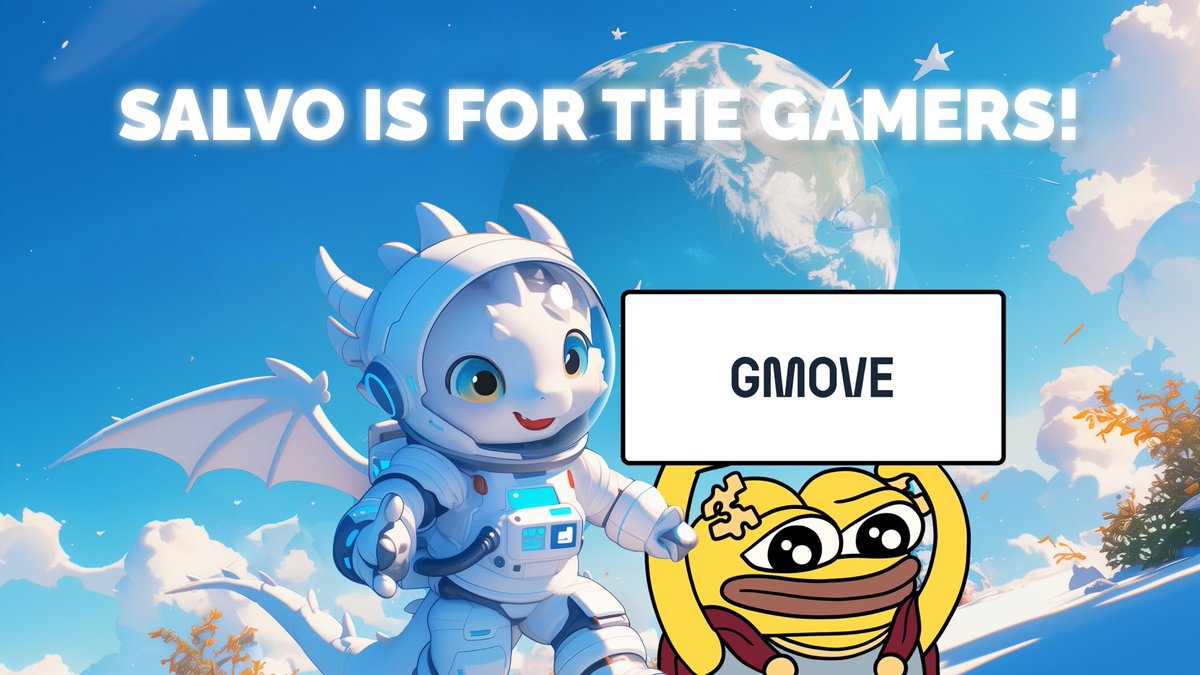 🎮 Salvo: Building a Global Gaming Revolution 🎮

We should do the same with @movementlabsxyz

This isn’t just about games; Salvo is about creating a movement where every gamer can thrive.