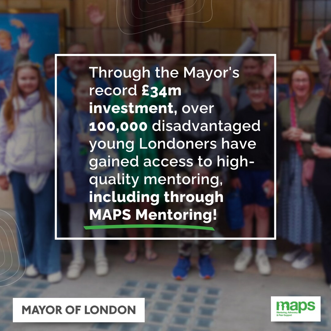 🎉 Proud to support the Mayor of London’s #NewDealforYoungPeople, helping 100,000+ young Londoners with life-changing mentoring! Thanks to City Hall &amp; the Violence Reduction Unit. 

🌟 We need more Mentors! Sign up today: 👉 forms.office.com/e/bSn7aUDq0r 🙌