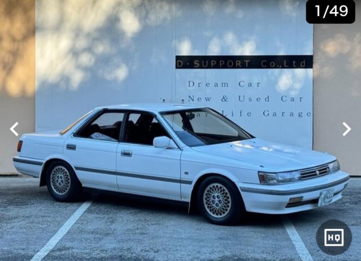 myroad1500's tweet photo. 画像は拝借しました。

低いルーフ、程よく落とした車高、シュッとした顔立ち、抜群のバランスでスマートな全長、ホワイトのボディカラーがまたよく映える。

これがカッコいいって感��は残念ながら、時代遅れ、というか、かなり少数派になってしまったんだよな。 https://t.co/FMWj9V4trl