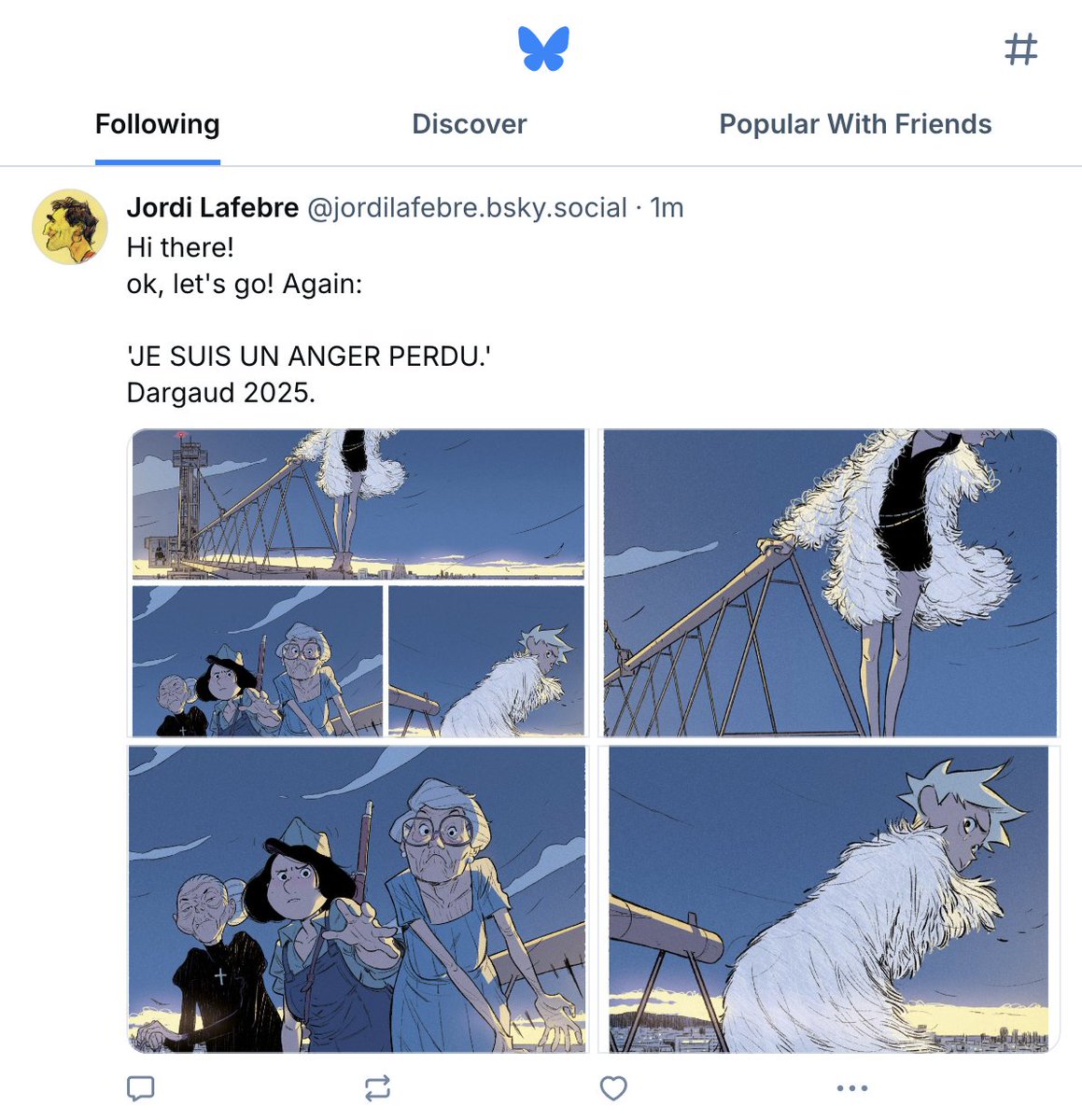 ( I am also on the Blue Butterfly platform thing, by the way )