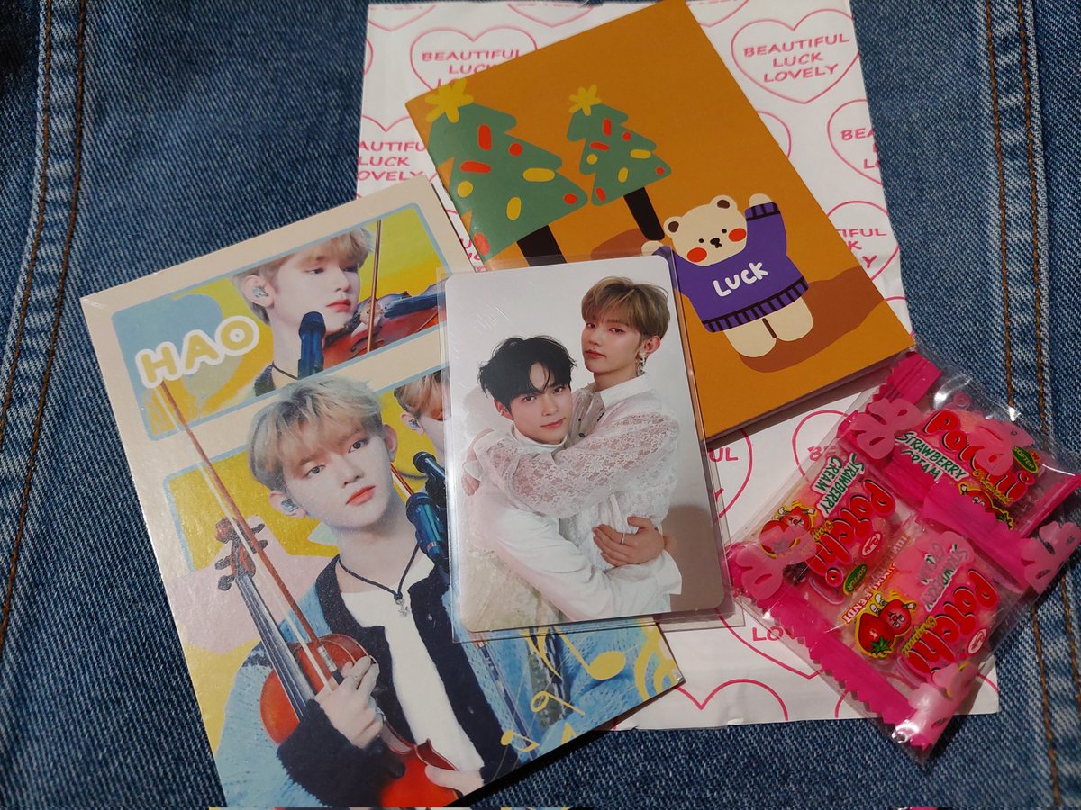 0725logs's tweet photo. 💭 #aimails | #louvouch 

hello po, @louvreslane ! my haobin kasal pc came home 2 me safely ♡ happy si bading bcs napauwi ang prio pc of the month! thank u so much for the freebies &amp; smooth transaction! will def buy again hihi https://t.co/dQZ2JP60Cj