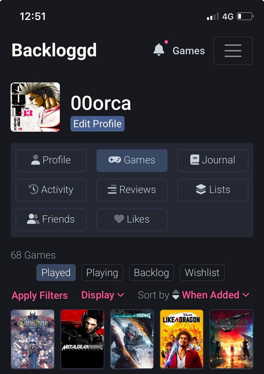 orcableed's tweet image. les jeux que j'ai fini depuis début 2025