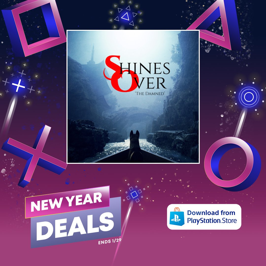 Shines Over: The Damned is 30% off with an extra 10% if you have PlayStation Plus! 💸

With nothing but your loyal dog companion, find out the secret behind the dark and mysterious world of this terrifying walking simulator. 👁

🔗 store.playstation.com/en-us/concept/…

#indiegame #gamedeals