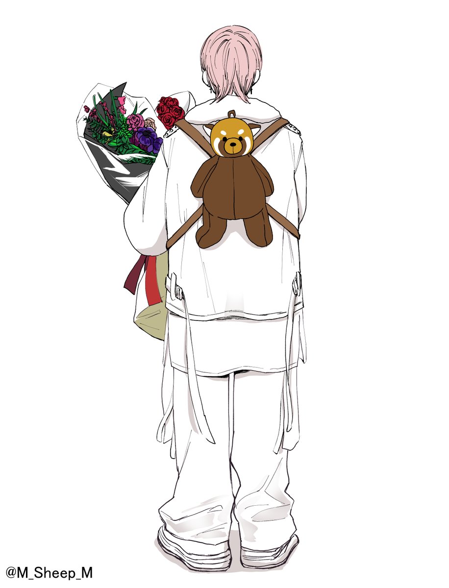 M_Sheep_M's tweet image. 信じられないくらい愛らしい後ろ姿でした