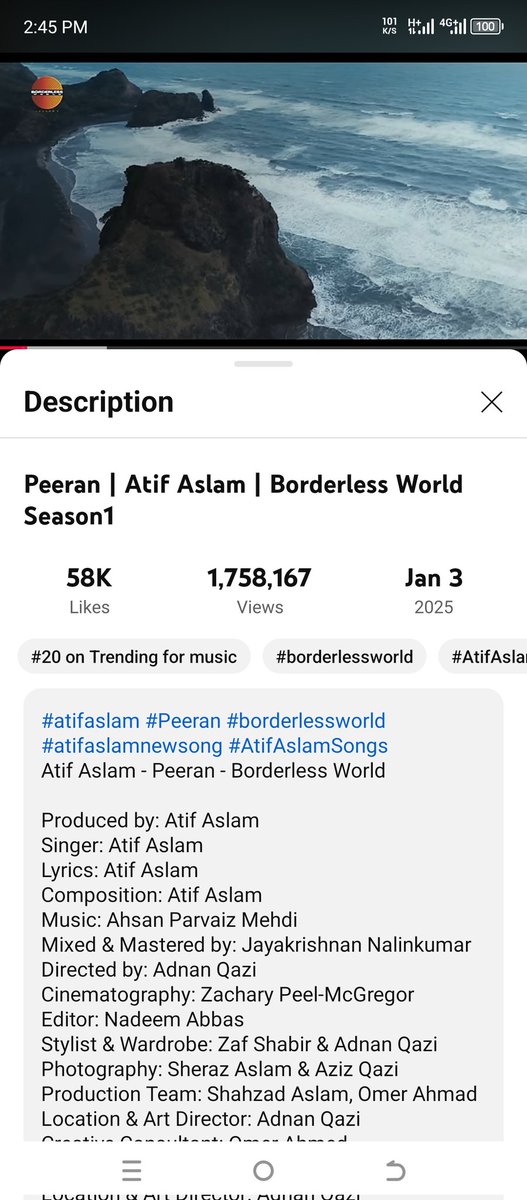 Faisal_Aadee's tweet photo. Peeran Yt Music Trending 20 Number And Umeedon Ki Yt Music Trending 25 Number ๐๐ฅ๐
Atif Aslam King Of The Music Industry Is Back An Original Music Style
@itsaadee @AdnanQazi
#Borderlessworld #Peeran #Umeedonki #AtifAslam #Aadeez
#FaisalAadee https://t.co/AhQ9He0rHz