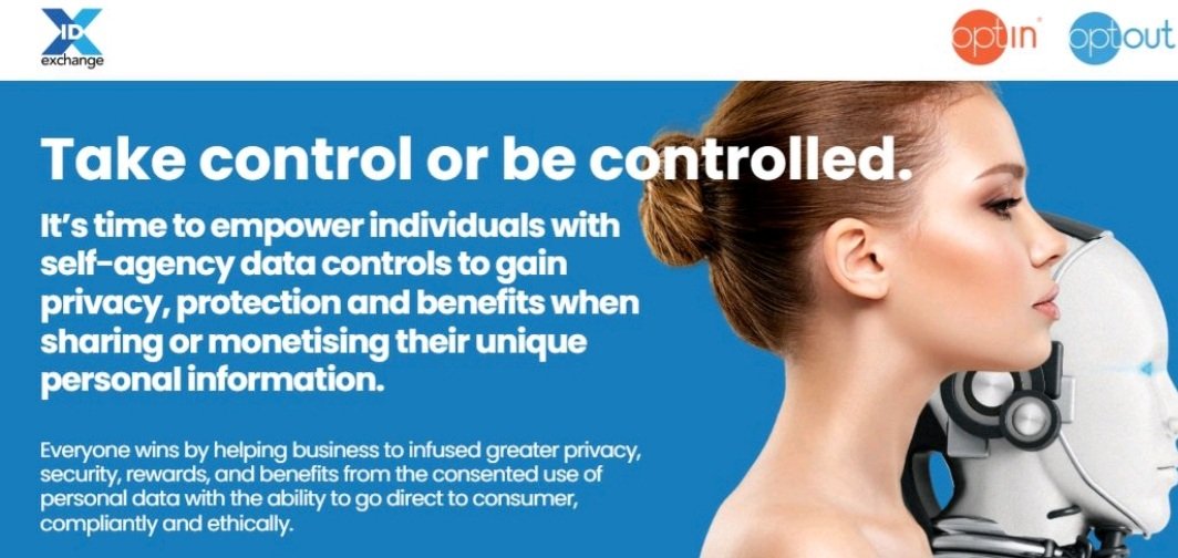 Bilateral consent controls to permission the use of your personal data for privacy, protection or benefit matters.