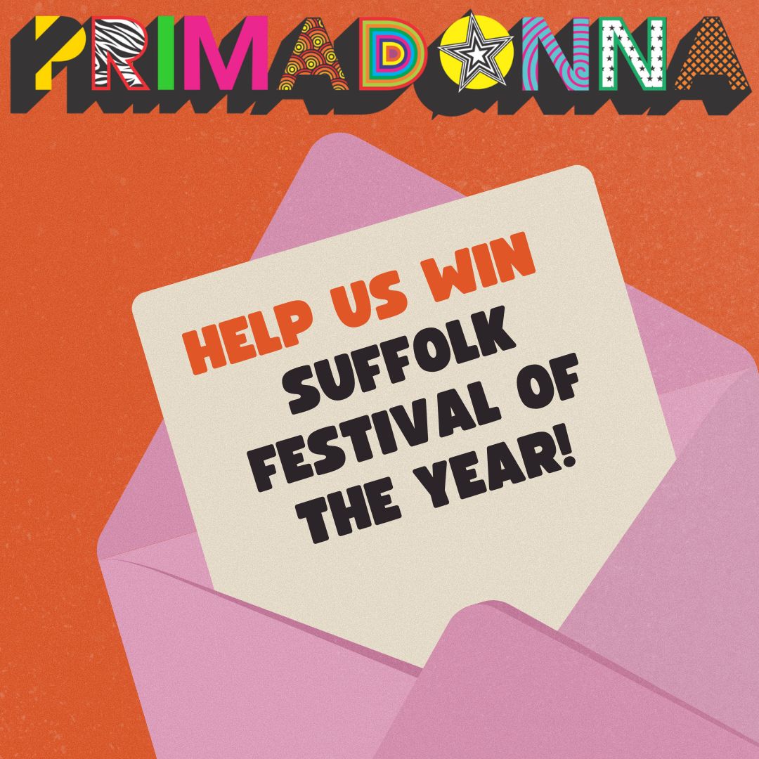 🏆 We're nominated for Suffolk Festival of the Year 2024!  The East Anglian Festival Network (EAFN) Awards polls are now open, celebrating the best festivals across the region. With 800+ events in the running, we'd be honoured to have your support! 
tinyurl.com/4rc8wddp
