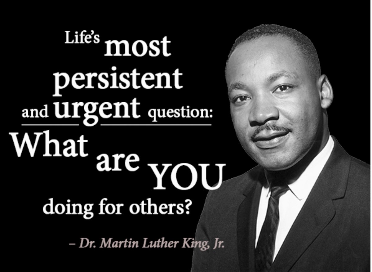 We reflect on the power of service &amp; ways we can uplift one another. MLK's message challenges us —no matter our role or circumstances—to ask how we can make a difference in someone else’s life. For first responders, service is at the heart of everything they do. #MLKDay #Service