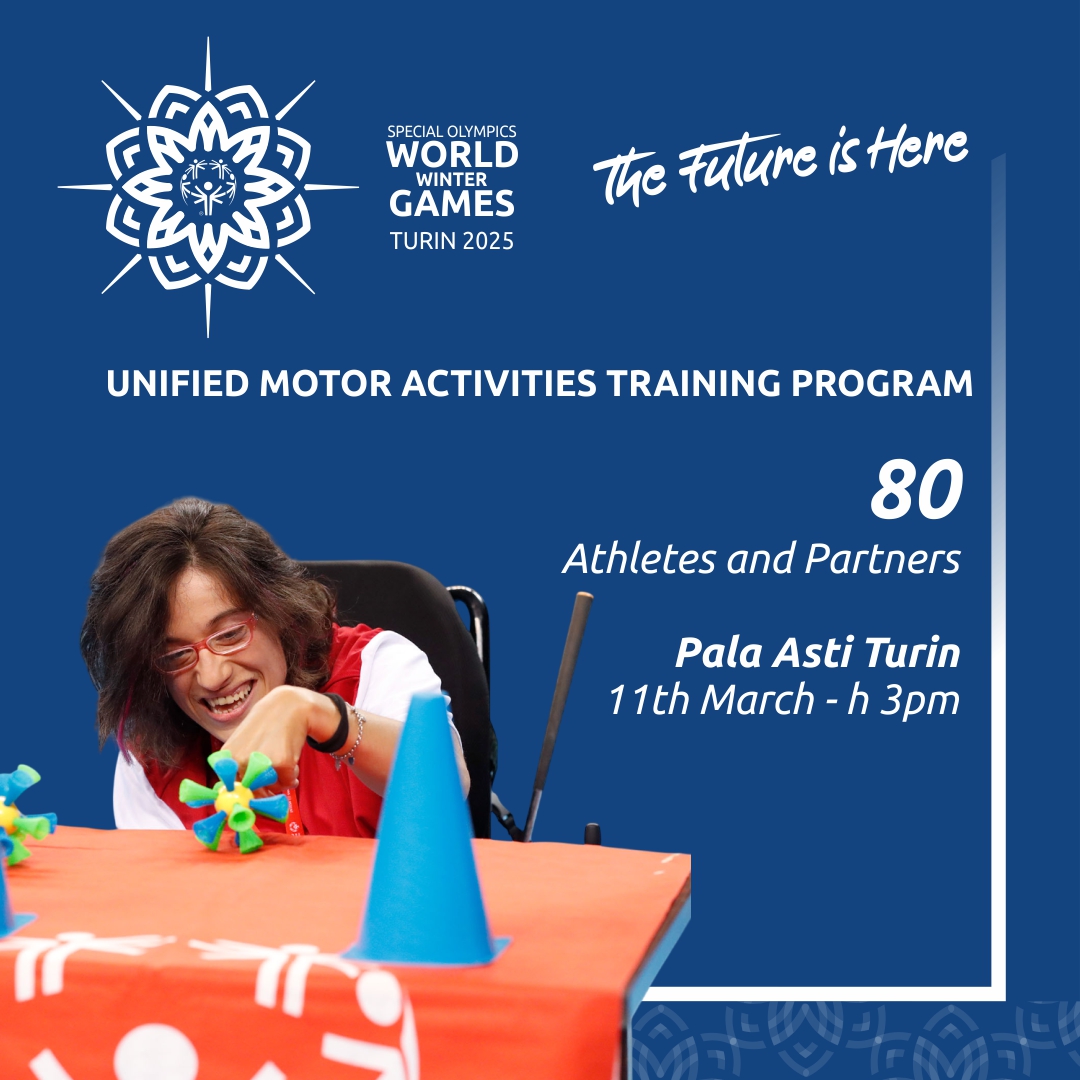 SpecialOlympics's tweet photo. 🌟 MATP will shine at the @SpecialOlympics World Winter Games #Turin2025! 🌟
The Motor Activity Training Program ensures individuals with significant intellectual disabilities are included. 💙❄️ #SpecialOlympics #MATP #ChooseToInclude https://t.co/3XsvXOHnx0
