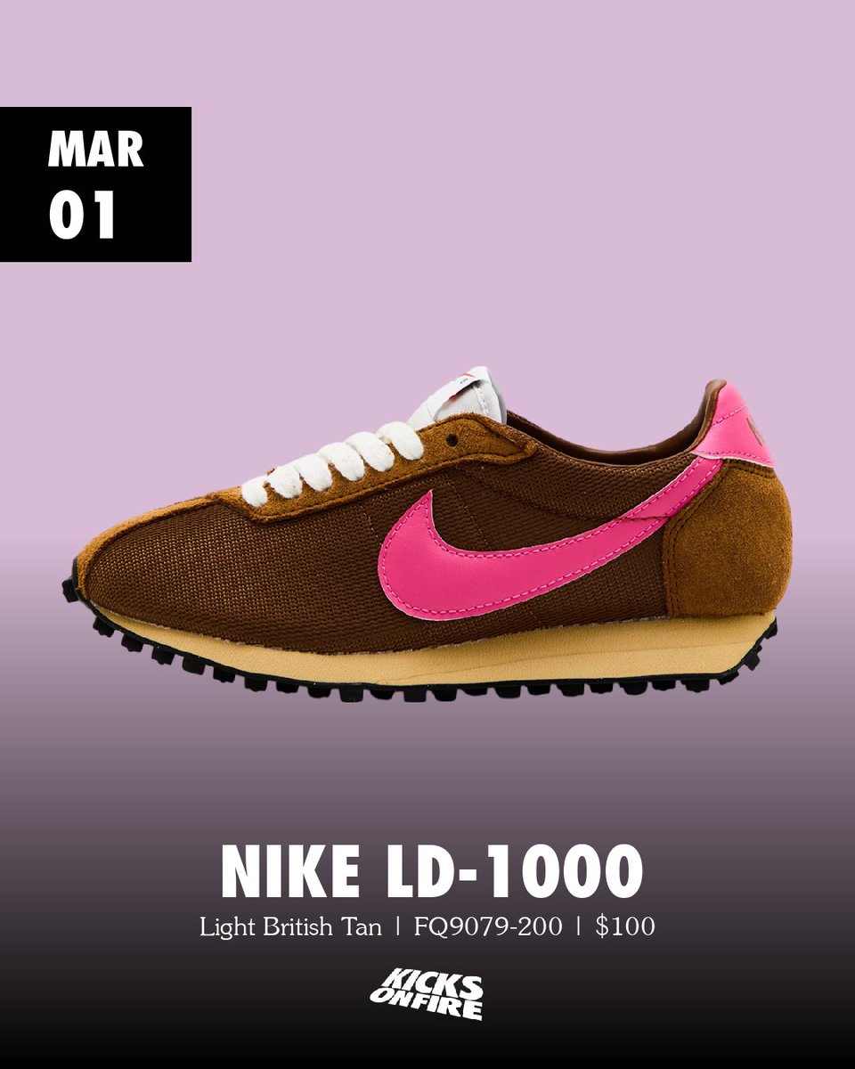 【NIKE】LD-1000 Light British Tan and Pinksicle Nike LD-1000 Neapolitan FQ9079-200 | SneakerNews.com