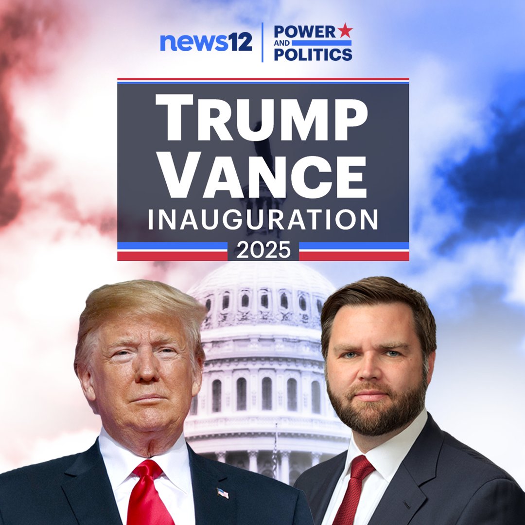 It's #InaugurationDay 🇺🇸 Watch News 12 or Stream News 12 New York for complete coverage - bit.ly/4gXZVZu

#trump #powerandpolitics