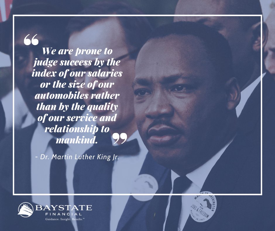 Honoring the legacy of Dr. Martin Luther King Jr. today and every day.