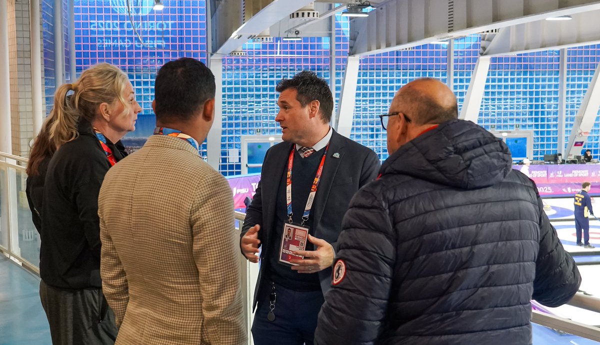 US-IUSF President Dan Guerrero and Secretary General Lori Thomas met with The Olympic and Paralympic Coordination team of the US Mission in Italy during the FISU WUG in Torino. Excitement is building for the road to Milano-Cortina!

#Torino2025 #FISUGames #MilanoCortina