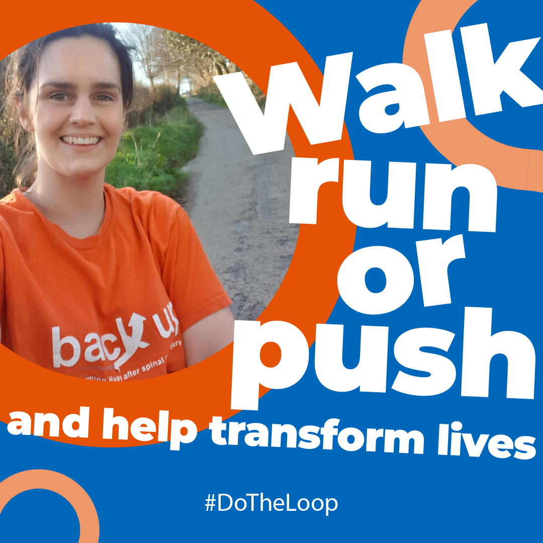 backuptrust's tweet photo. Did you know? 4,400 people sustain a spinal cord injury in the UK each year. 

Take on #DoTheLoop to walk, run, or push 4.4km loops in March and raise funds for Back Up’s life-changing services 🚶‍♂️♿ 

Sign up now! 🔗 https://t.co/mvsPJ91TA2 https://t.co/KONNYDfgUR