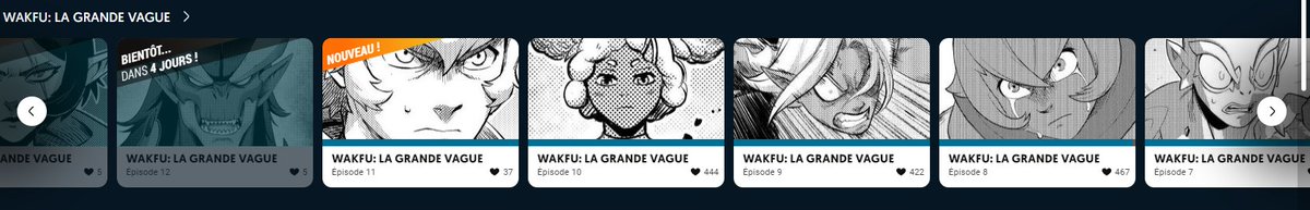 ArthalisErrel's tweet photo. @AnkamaAnim @allskreen Bonjour, j'ai déjà contacté le support, mais savez-vous que la bibliothèque webtoons est buguée sur le launcher ?
Elle ne m'affiche que l'épisode 11 en espagnol (launcher en FR) et aucun épisode du tome 1... Alors que j'y ai accès via l'accueil des webtoons. https://t.co/lViCl9Dqwq