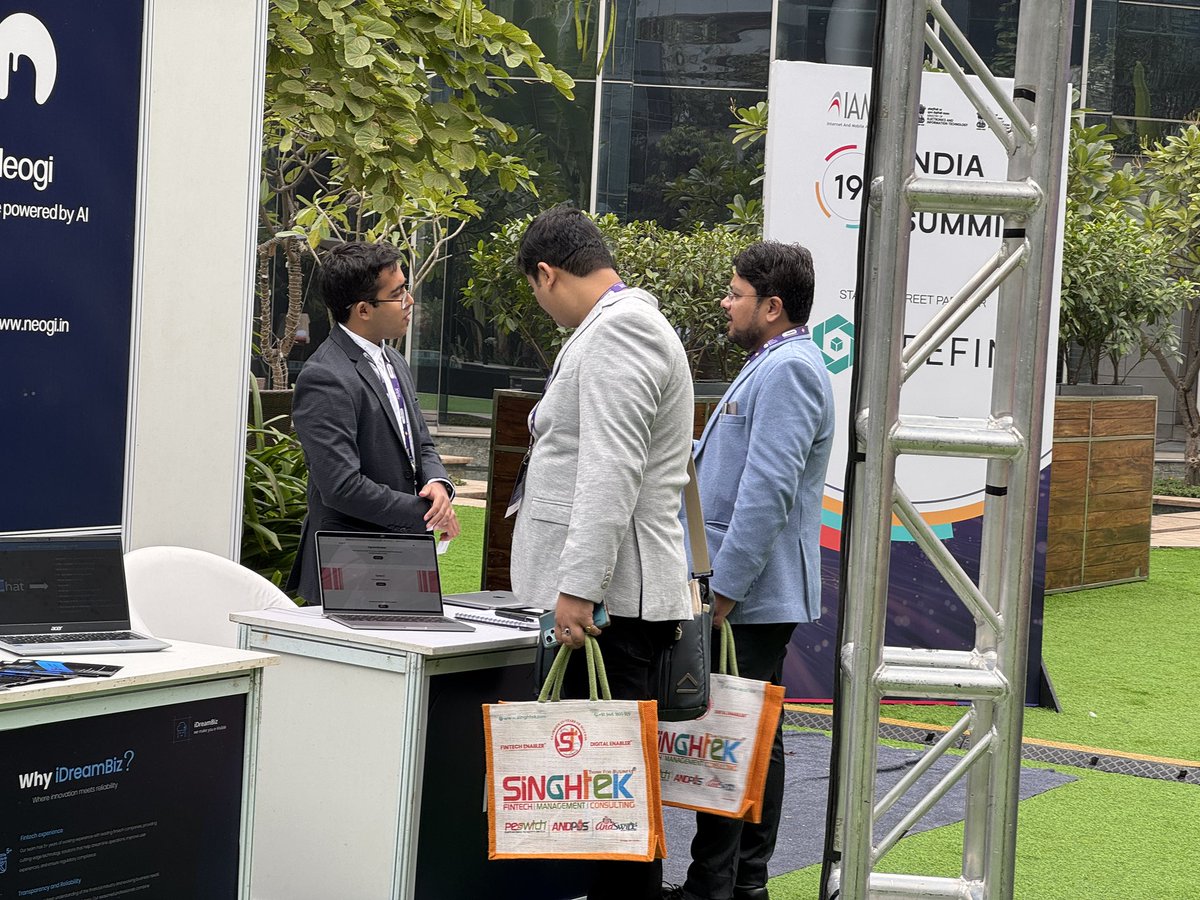InNeogi's tweet photo. India Digital Summit 2025 at Hyatt Andaz, New Delhi on 16th and 17th January 2025. Exhibited @neogisoftware at the Startup Expo https://t.co/c761ArOjwM