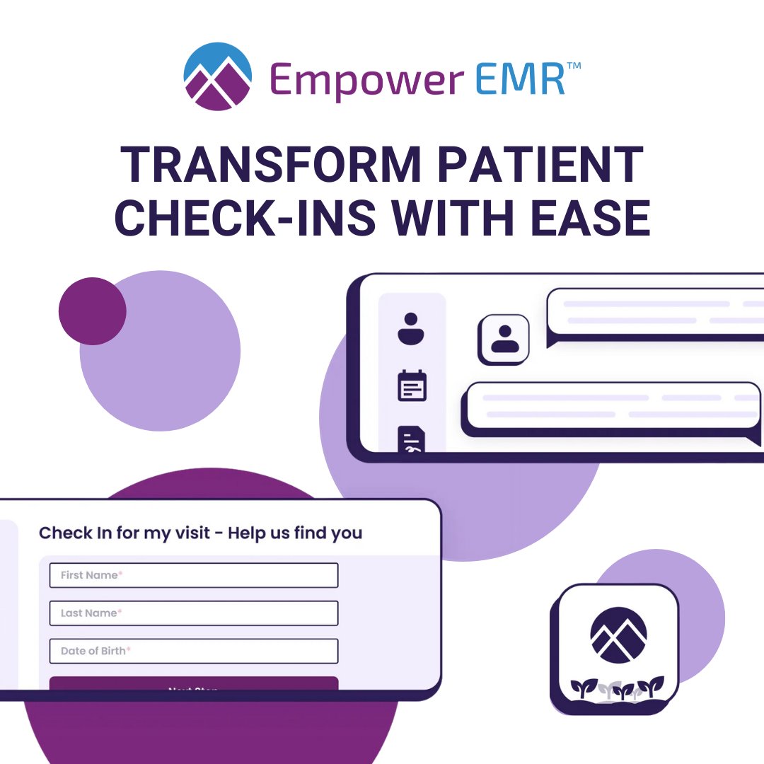 EmpowerEMR's tweet photo. Say goodbye to long wait times and piles of paperwork! Make every visit seamless with Physical Therapy Kiosk Check-In Software! ✅ 

Simpler for patients, efficient for your team!

#EmpowerEMR #PhysicalTherapy #VirtualCheckIn #PaperlessPractice https://t.co/DX72aur2Rq