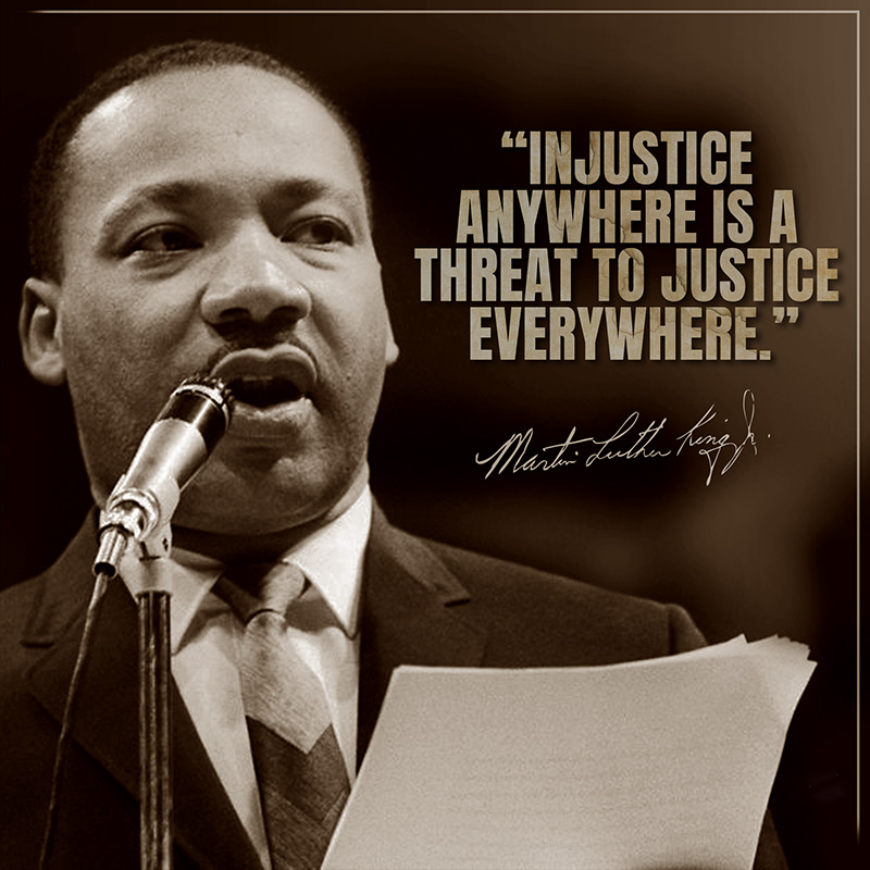 Today, we honor the life and legacy of Dr. Martin Luther King Jr., whose vision of equality and justice inspires us to create a brighter future for all. Let’s reflect on his message and take action to keep his dream alive. 

Campus is closed today.