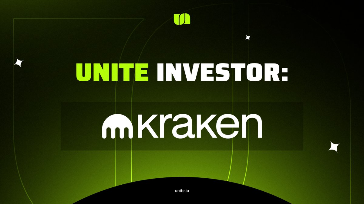 Unite (@uniteio) on Twitter photo Unite Investor Series - Who’s Backing Unite?
A Name You Know: Kraken Ventures
<a href="/krakenfx/">Kraken Exchange</a> invests in businesses and projects at the nexus of both the FinTech and Blockchain/Crypto revolutions that will redefine how consumers and businesses interact in the digital age.
Kraken Unite Investor Series - Who’s Backing Unite?
A Name You Know: Kraken Ventures
<a href="/krakenfx/">Kraken Exchange</a> invests in businesses and projects at the nexus of both the FinTech and Blockchain/Crypto revolutions that will redefine how consumers and businesses interact in the digital age.
Kraken