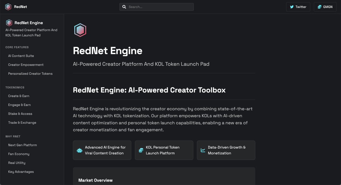 RedNet_AI's tweet image. 🚀 NEWS: RedNet has officially launched!  

✨ Click to explore: rednets.xyz

🔥 CA is on the way. Stay tuned in the next few hours!