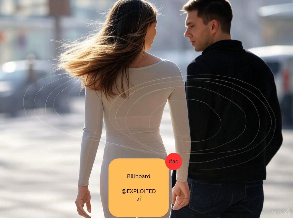 Exploited_ai's tweet image. Ass has its own gravity. Your eyes will automatically get glued on it.