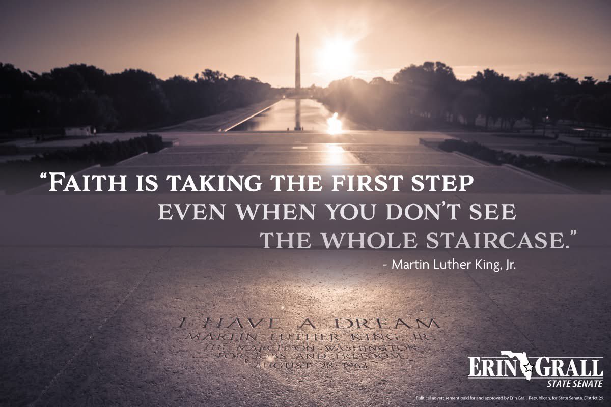On this day, we honor the legacy of a man who dreamed of a world where equality, justice, and peace reign. Let us move forward with bold faith, building a future together where every person is treated with dignity and respect. #MartinLutherKingJrDay