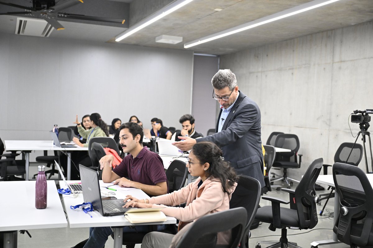 ADCLOD, IIM Ahmedabad (@adcloda) on Twitter photo Advancing #Psychometrics! ADCLOD hosted Dr. K.V. Petrides at IIMA on 16th Jan 2025, sharing insights on developing robust measures like #TEIQue. Thanks to Prof. Petrides and all participants for an engaging workshop!
#Psychometrics #ScaleDevelopment #ADCLOD
<a href="/neharik413/">Neharika Vohra</a> Advancing #Psychometrics! ADCLOD hosted Dr. K.V. Petrides at IIMA on 16th Jan 2025, sharing insights on developing robust measures like #TEIQue. Thanks to Prof. Petrides and all participants for an engaging workshop!
#Psychometrics #ScaleDevelopment #ADCLOD
<a href="/neharik413/">Neharika Vohra</a>