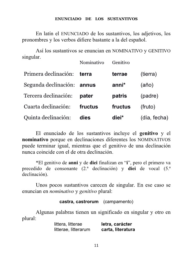 Algo  del  latín  que  no suele aparecer  en  los  libros  de  texo.....