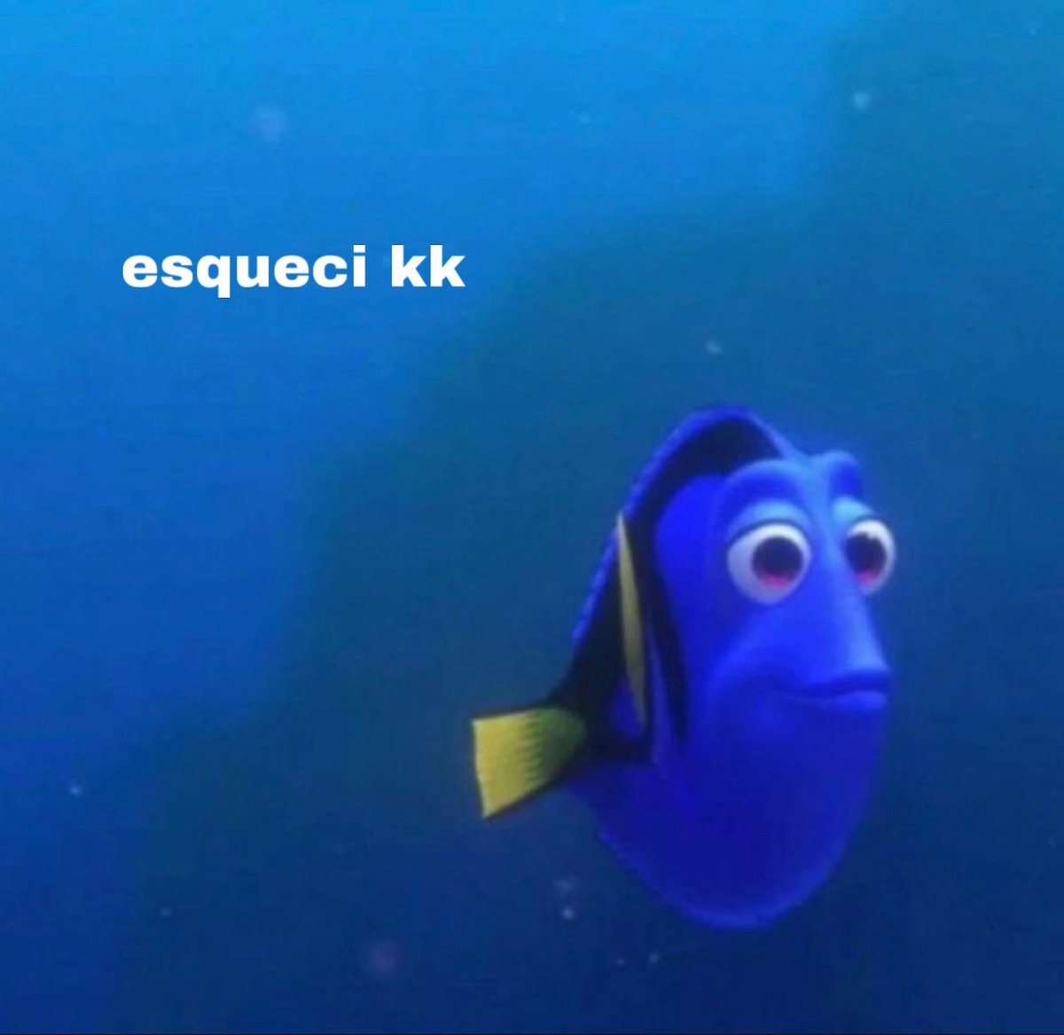 "pq parou de falar do nada?"

eu: