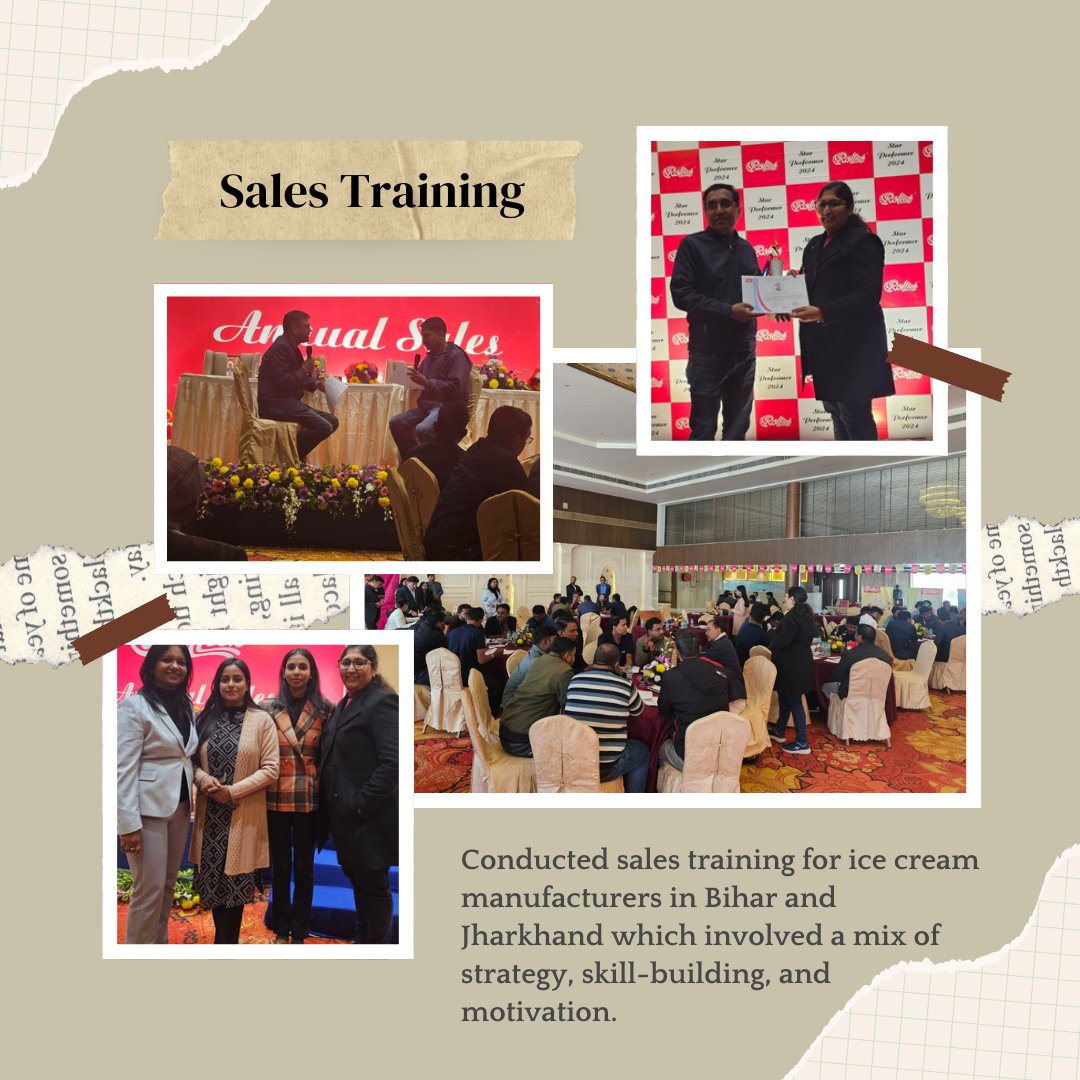 ileadHR's tweet photo. Had the privilege of conducting an impactful sales training session for passionate ice cream manufacturers of Bihar and Jharkhand.🍦✨

#SalesTraining #EmpoweringEntrepreneurs #IceCreamIndustry #Bihar #Jharkhand #GrowthAndSuccess #ileadHR #transforminghr https://t.co/NGQaS97R3H
