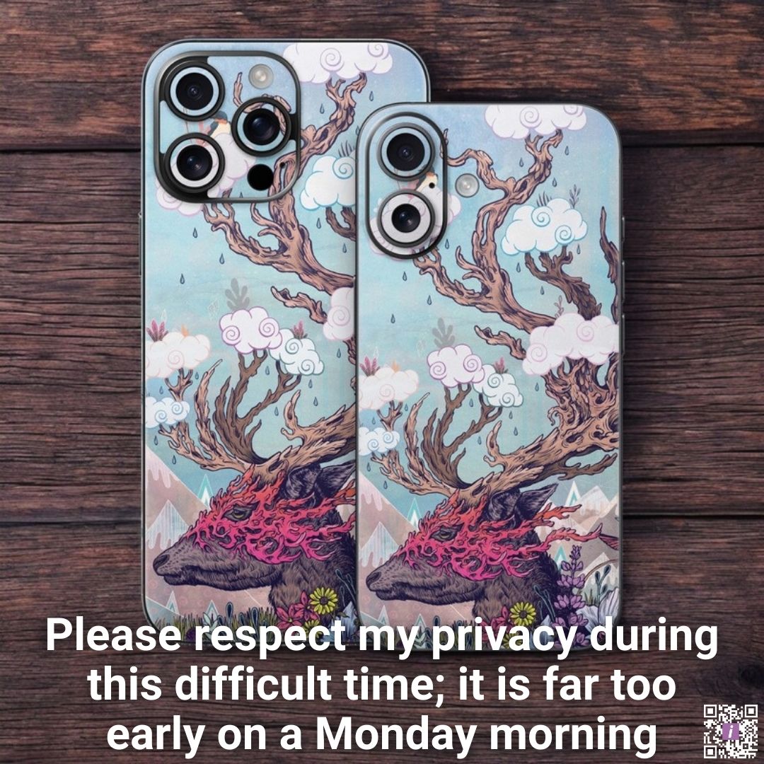 iStylescom's tweet image. Please respect my privacy during this difficult time; it is far too early on a Monday morning.

#MondayMood #WeekendRecovery #LeaveMeAlone #PrivacyPlease #TooEarly #MondayBlues #IntrovertLife #NeedCoffee

Featuring iPhone 16 Skin
👉 istyles.com/x/iphone16-res…