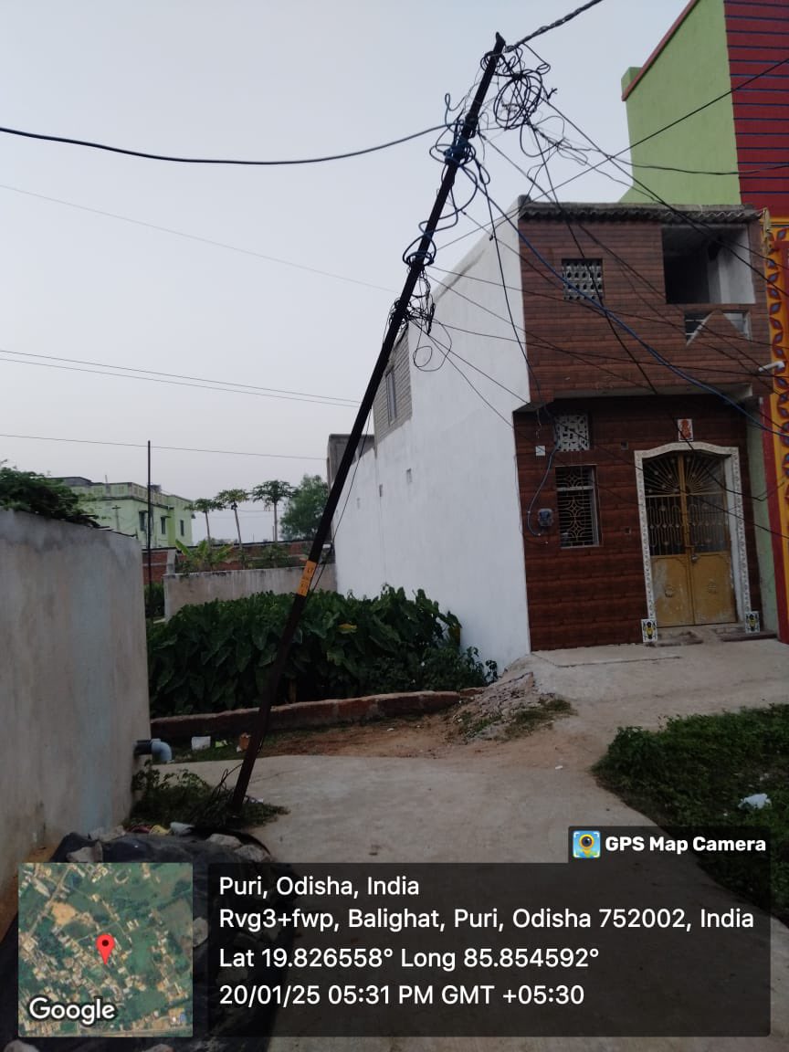 <a href="/TPCentralOdisha/">TP Central Odisha Distribution Ltd</a> ବାରମ୍ବାର ଅନୁରୋଧ ସ୍ଵତେ ଏହି ଖୁଣ୍ଟ ଟି ପ୍ରତି ନିଘା ନାହିଁ Tpcol ର , ଯଦି କିଛି ଅଘଟଣ ଘଟେ ସେଥିପ୍ରତି କିଏ ଦାୟୀ ରହିବେ ? <a href="/TPCentralOdisha/">TP Central Odisha Distribution Ltd</a> <a href="/dm_puri/">Collector and District Magistrate Puri</a> <a href="/CMO_Odisha/">CMO Odisha</a>