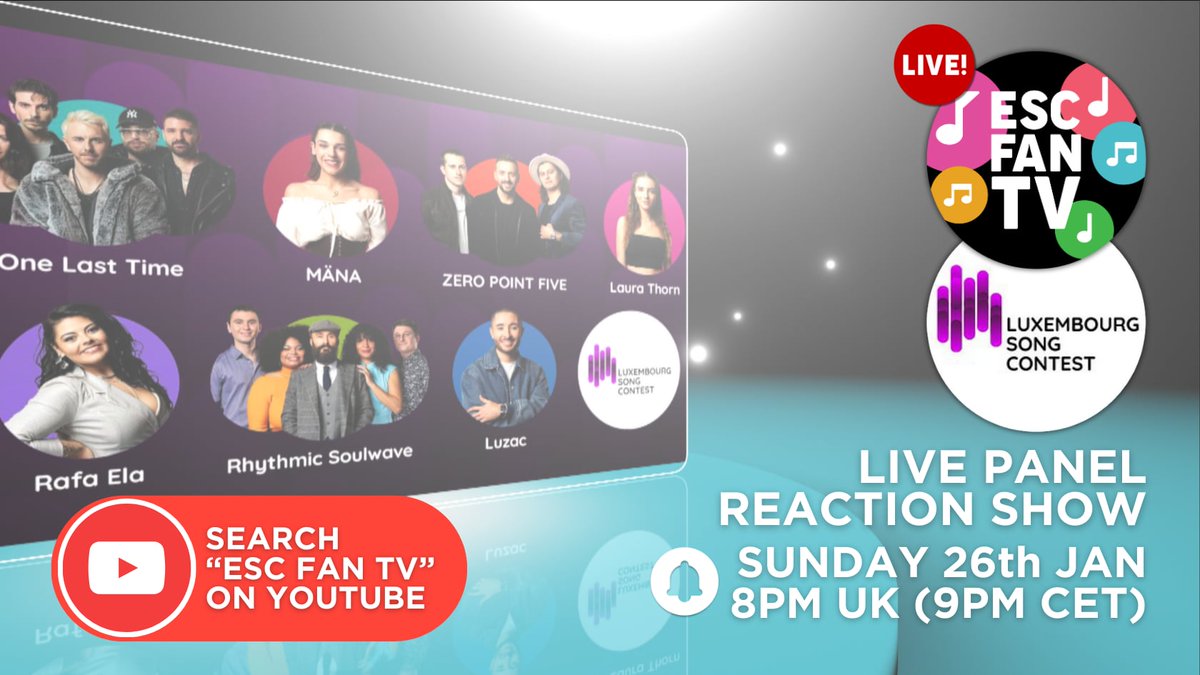 Join us LIVE on Sunday discussing LUXEMBOURG!