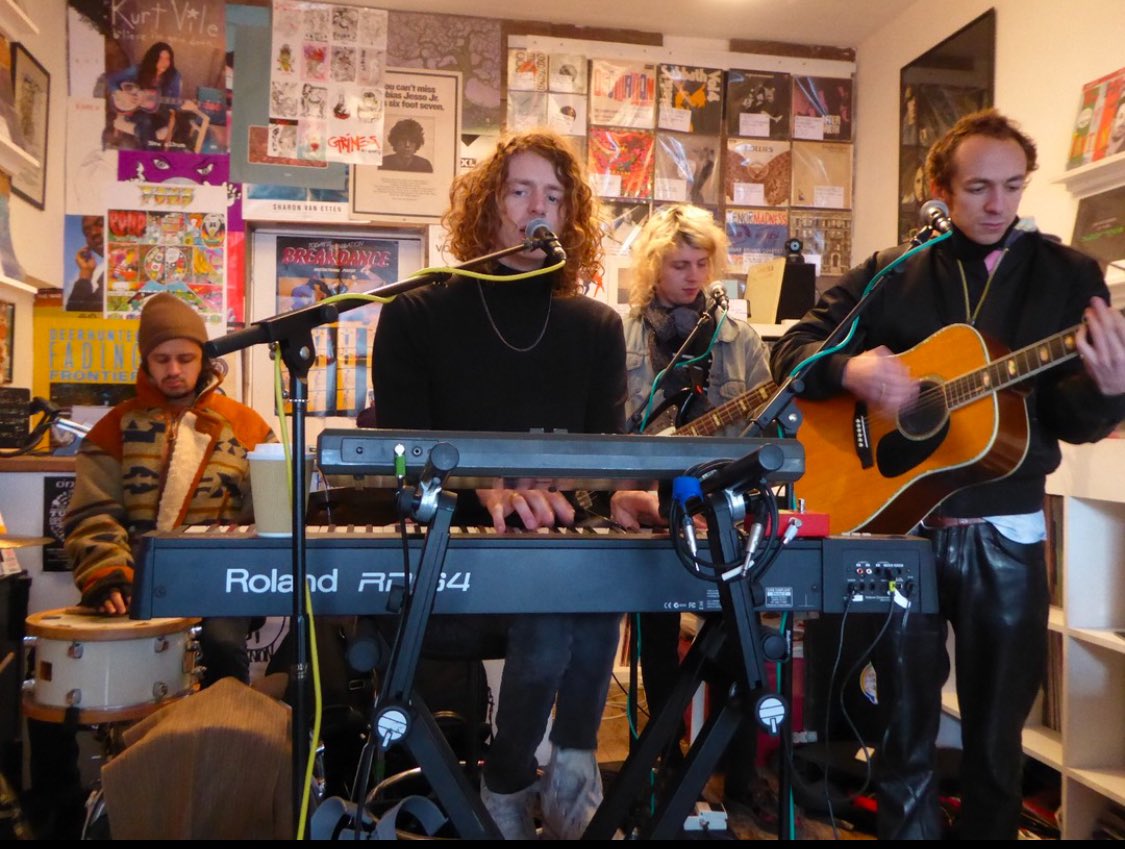 9 years ago today Mystery Jets played a packed lunchtime gig in our old shop

📸 Paul Golder