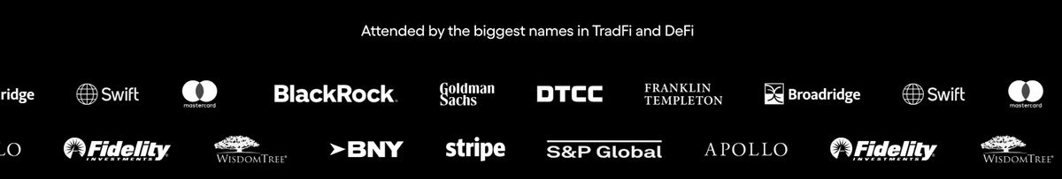 Rendoshi1's tweet photo. Few names attending $ONDO Summit that you may have heard of... 👀 https://t.co/0rqj9TGOPE