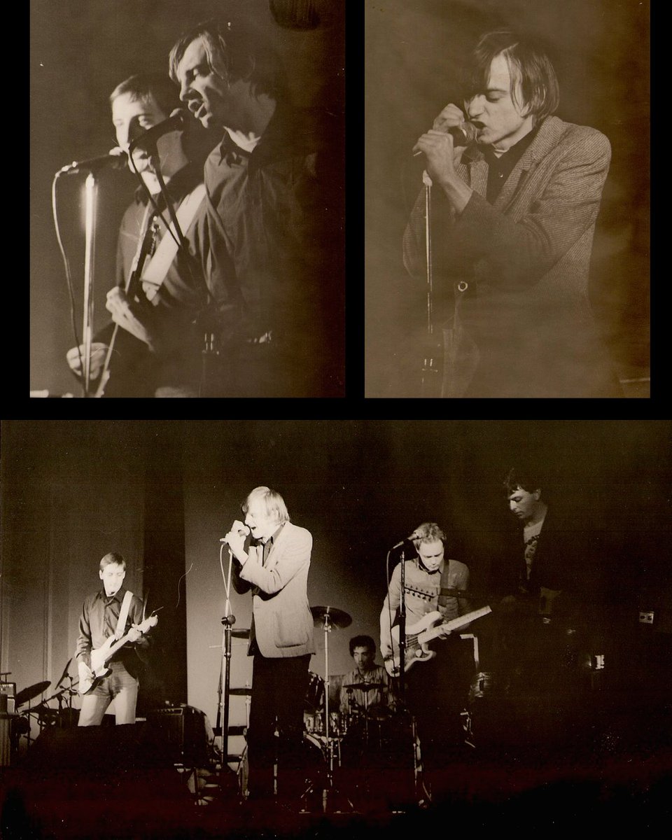 Dipping in to Mick Geoghegan's photo archive today and some fantastic images of Mark E Smith and The Fall, possibly at Birmingham's Cedar Club, 20th November 1980.