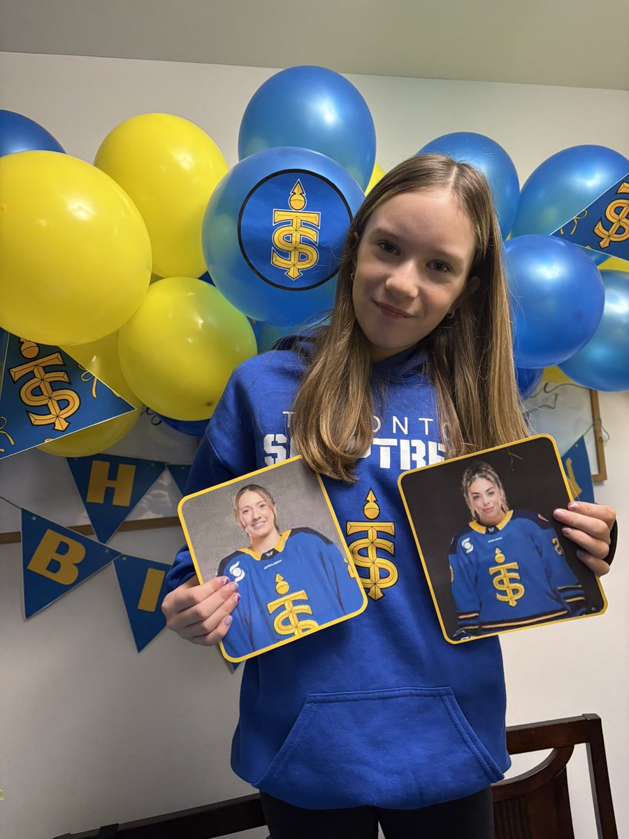 robbennett99's tweet photo. @PWHL_Toronto @MaggieConnors9 @nursey16 Happy 11th birthday to Charley, the Sceptres and Maggie and Sarah’s biggest fan!! https://t.co/r9Crd2y439