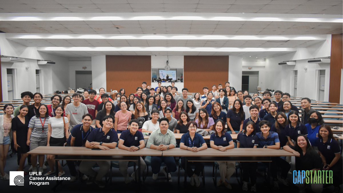 uplbcap's tweet photo. Powered up possibilities with First Gen! โก
Let's look back at the UPLB Career Assistance Program CAPStarter 2024 Company Showcase, in partnership with First Gen.
Stay tuned for more events that ignite potential and success! ๐
#GrowWithUPLBCAP
#CAPStarter2024
#FirstGen https://t.co/zfJguzjSwK