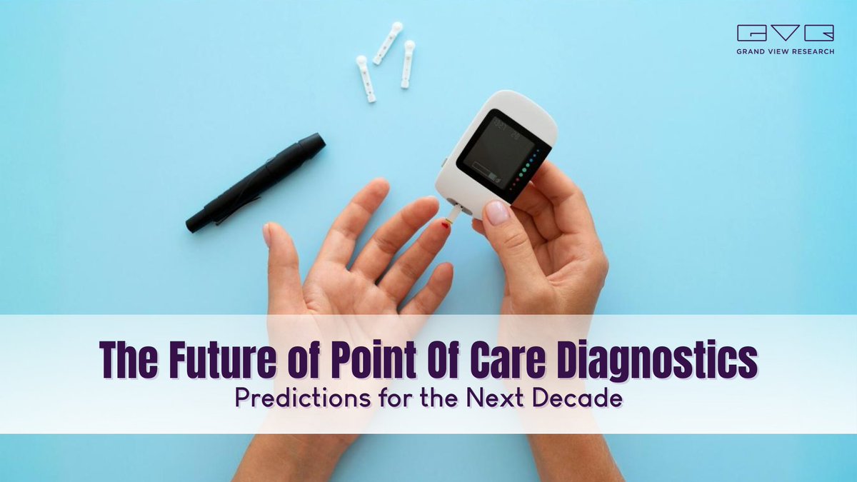 gvr_healthcare's tweet image. This newsletter will focus on the advanced concepts of point-of-care testing technology and the future outlook of the point of care diagnostics market @ tinyurl.com/23hls4wj

Subscribe to our newsletter @ tinyurl.com/26ytxz6g

#GVR #pointofcare #POCtesting #POCdiagnostics